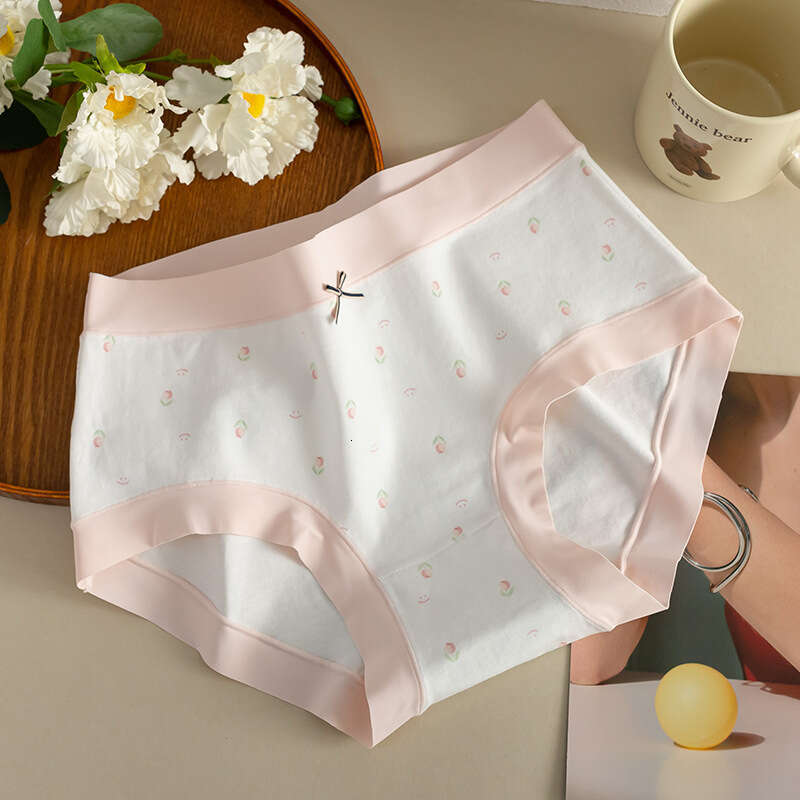 50 Pieces of Fresh Countryside Girl Style Seamless Underwear, Pure Cotton Women's Bare and Breathable Underwear Underwear Women Underwears Woman 