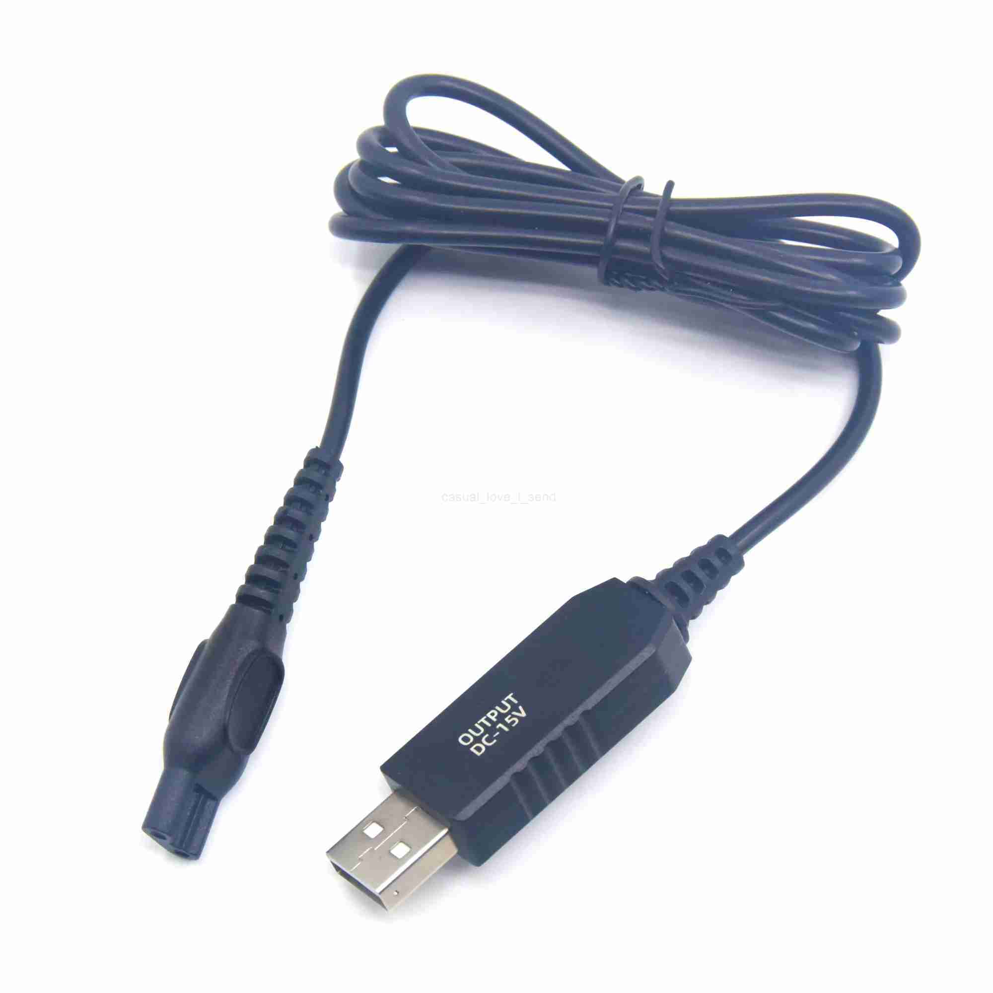 HQ8505 USB Charger Power Cable 15V Razor for Philips Electric Shaver Series 3000 5000 7000 9000 Norelco One Blade QP6510 QP652CL240719