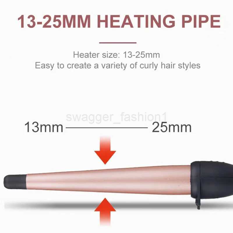 Ceramic Styling Tools professional Hair Curling Iron Hair waver Pear Flower Cone Electric Hair Curler Roller Curling WandB240719