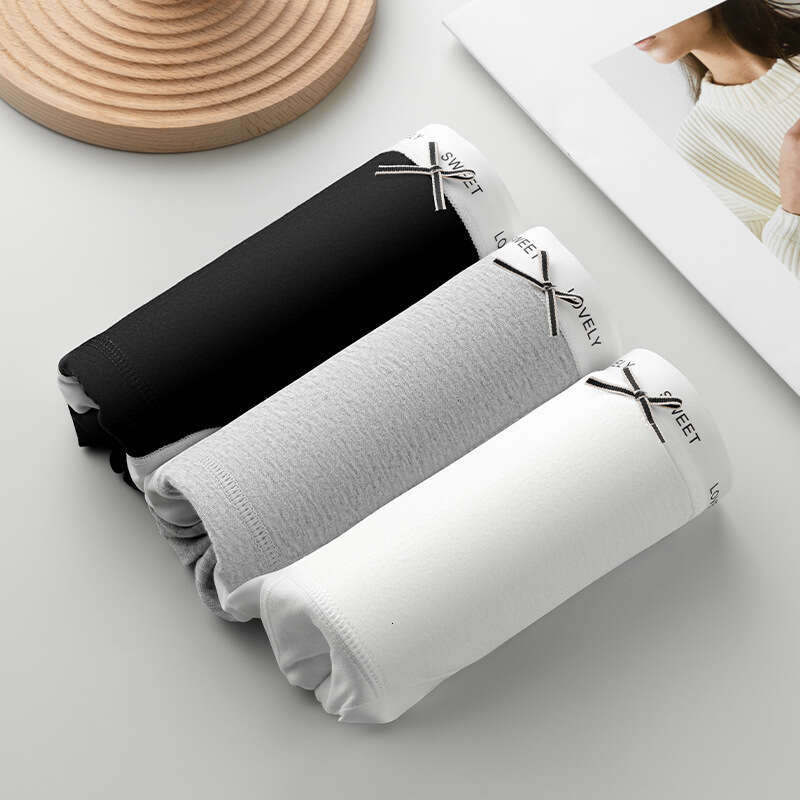 Minimalist Ins Style Trendy Breathable and Seamless Underwear, Pure Cotton 5A Antibacterial Crotch, Comfortable Women's Underwear Calzoncillos Ca