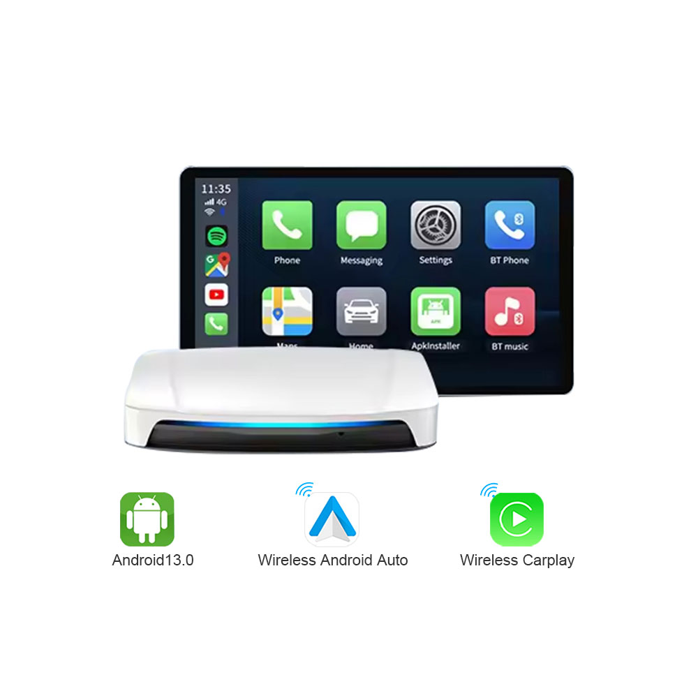 Carlinkit TBOX UHD android 13 carplay ai box with HD port QCM660 4G SIM CARD WIFI BT wireless carplay adapter Car android APP youtube netflix google e