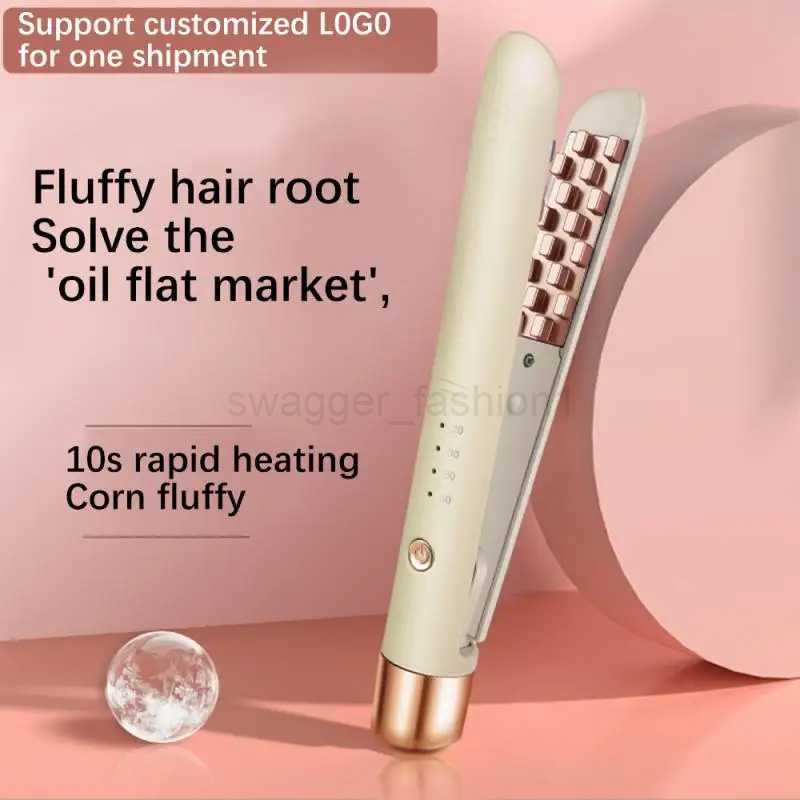 Corn Perm Splint Practical 360rotating Tail Wire Temperature Display Four-speed Temperature Control Hair Styling InstrumentB240719