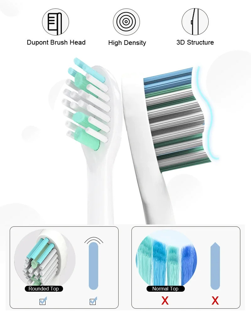 Sarmocare Toothbrushes for S100 Ultrasonic Sonic Electric 8 Head Toothbrush IPX7 Waterpro Rechargeable USB Travel Case Kids 240717