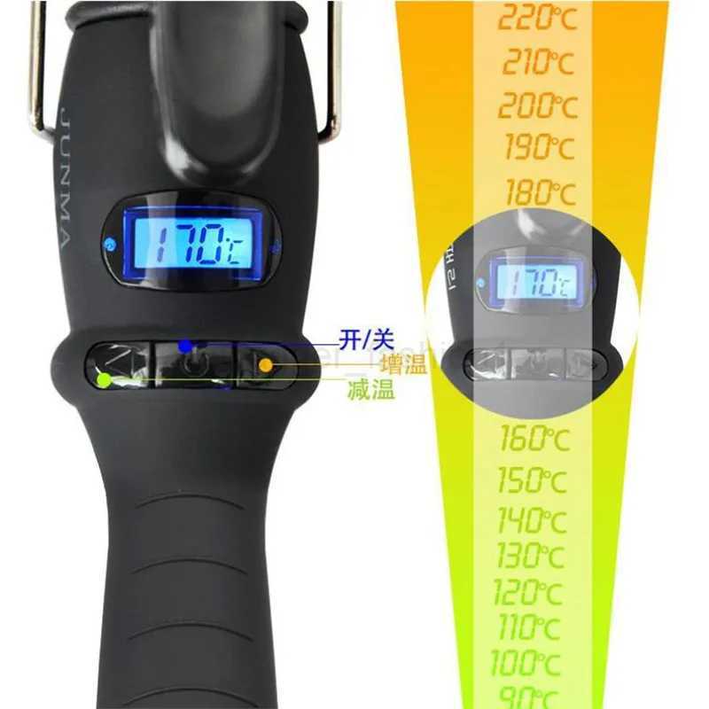 32mm 38mm Ceramic Hair Curler LED Digital Temperature Display Curling Iron Roller Curls Big Waver Professional Styling Tool 2#B240719