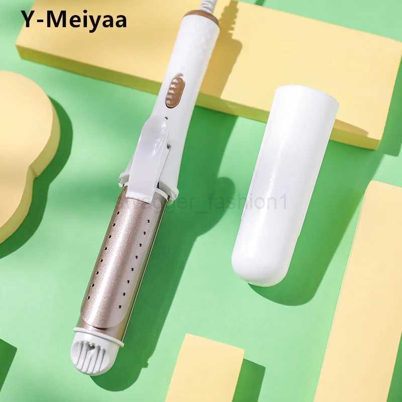 Multifunction 2 In 1 Electric Hair Curling Iron Hair Curler Straightener With Dust Cover Portable Home Hair Care Styling Tool 4#B240719
