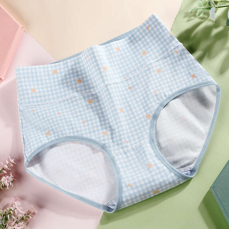 Printed Pure Cotton Abdominal Compression, Postpartum with High Waist and Hip Lifting, Women's Triangle Underwear Underwears Woman Women Underwea