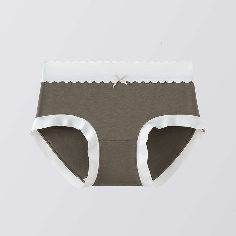 Skin friendly, naked, breathable women's with mulberry silk crotch and human cotton underwear, comfortable, elegant, light luxury, seamless under