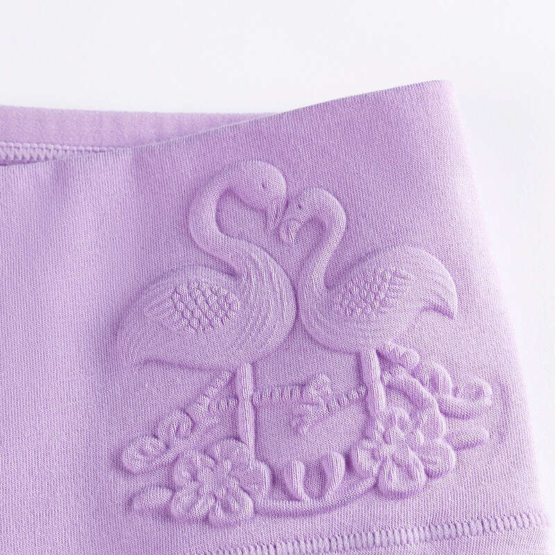 Pure Cotton Triangle Pants Embossed Postpartum High Waisted Abdominal Large Size Underwear Calecon Underwear Women Women Underwear Underwears Woman