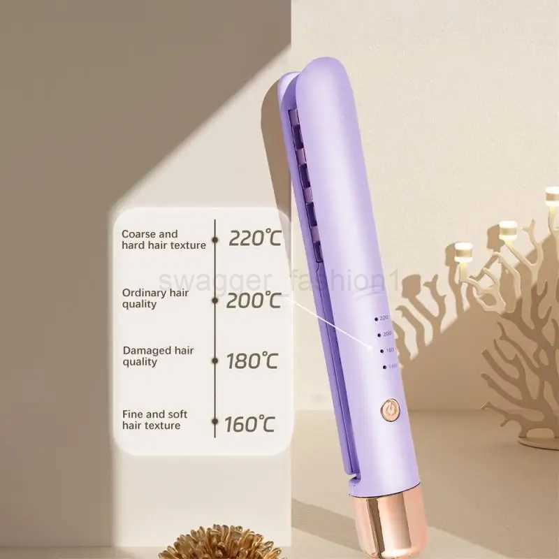 Corn Perm Splint Practical 360rotating Tail Wire Temperature Display Four-speed Temperature Control Hair Styling InstrumentB240719