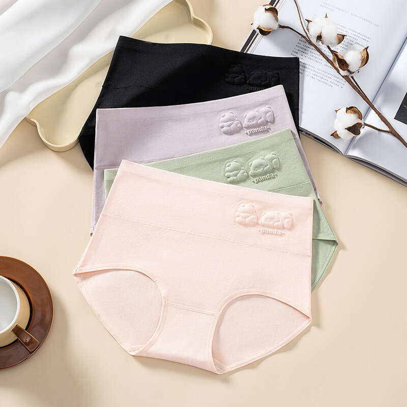 Independent Packaging High Waisted Pure Cotton Abdominal Warmth and Rural Healing, Women's Underwear for Women Calecon Lingerie Panties Underwear