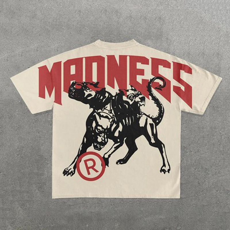 Trendy Street Men's Y2K T-shirt Women's Harajuku Wind Printed Short Sleeve Cotton Outdoor Sports Tops
