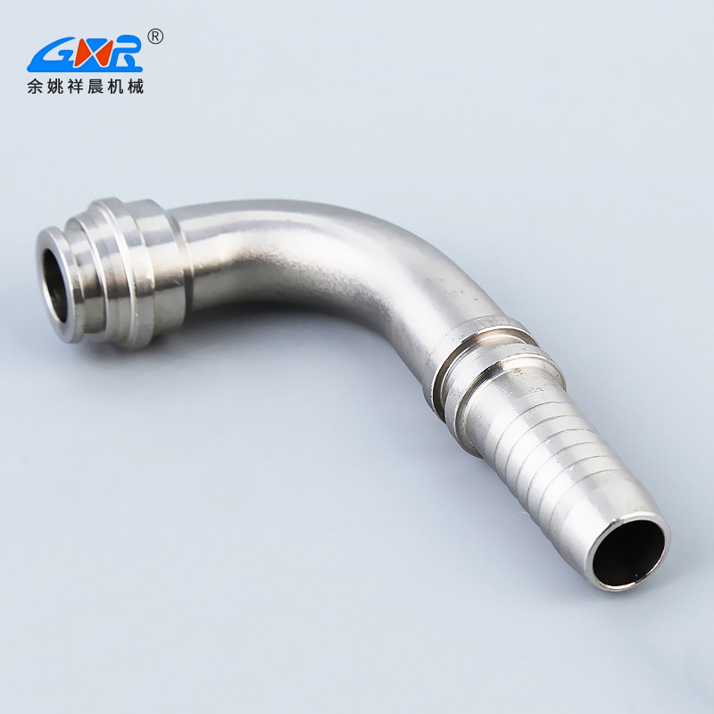 Stainless steel heat-resistant and explosion-proof joint supply, buckle type internal thread joint, 90 degree internal cone hose joint