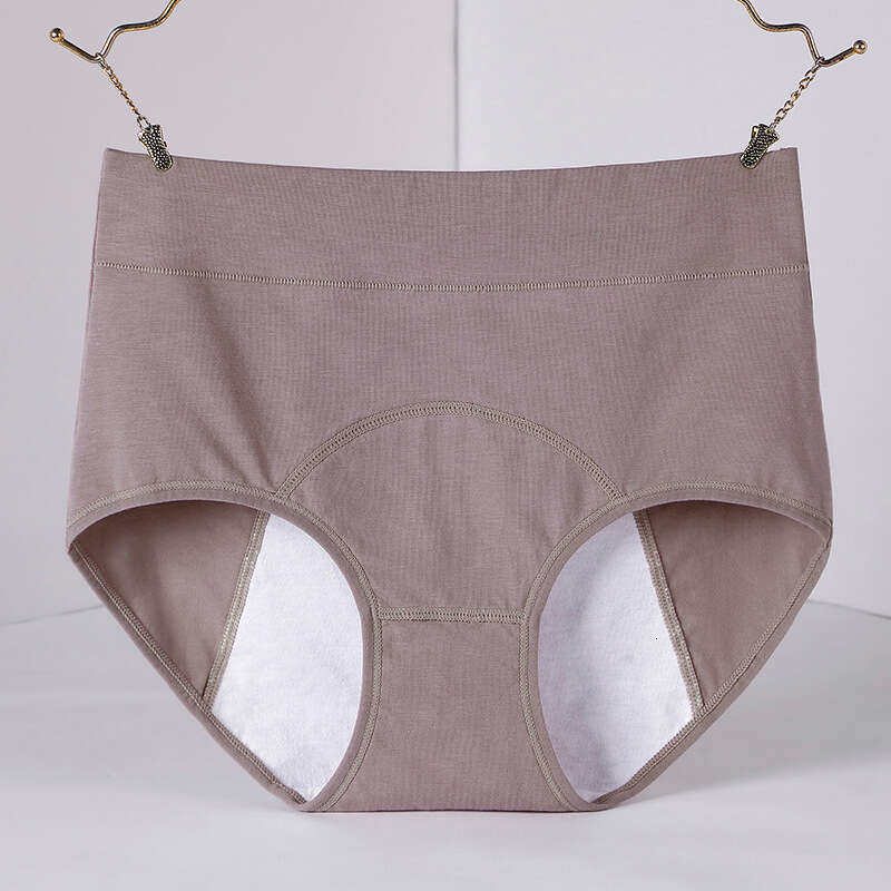 High Waisted Pure Cotton Women's Menstrual Plus Size Front and Back Leak Proof Physiological Underwear Factory Panties Calzoncillos Women Underwe