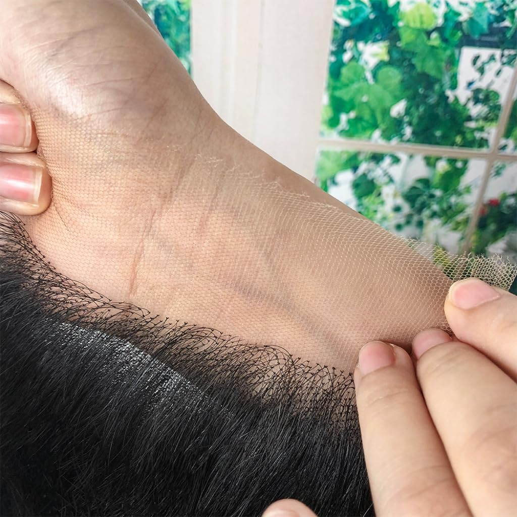 4x4 HD Lace Closure Only Straight Ultra Thin Undetectable Lace Pre Plucked with Baby Hair Natural Black Color Brazilian Virgin Human Hair Transparent 