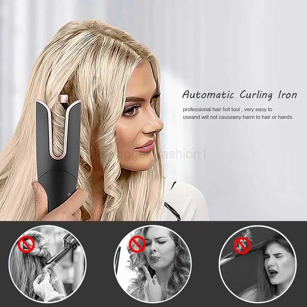 LESCOLTON Automatic Curling Iron Innovative Large Curl Professional Hair Curler Automatic Curling Hair Styling Tool for All AgesB240719