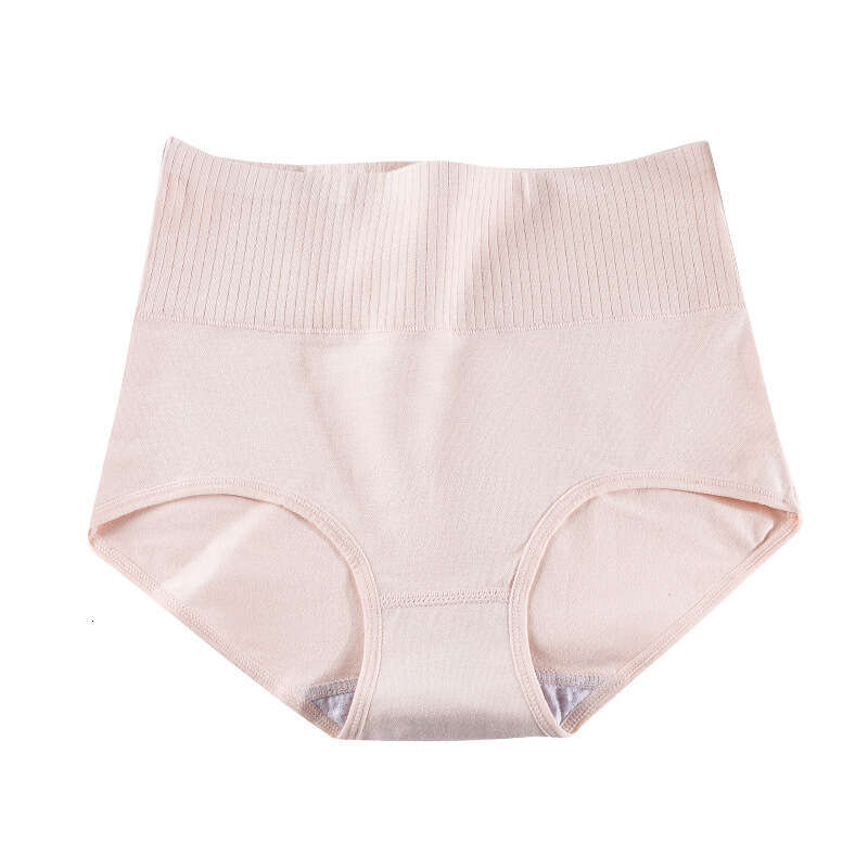 Pure with and Belly Cinching Underwear, Pure Cotton High Waist Women's Triangle Underwear Underwears Woman Calecon Lingerie Calzoncillos Panties 