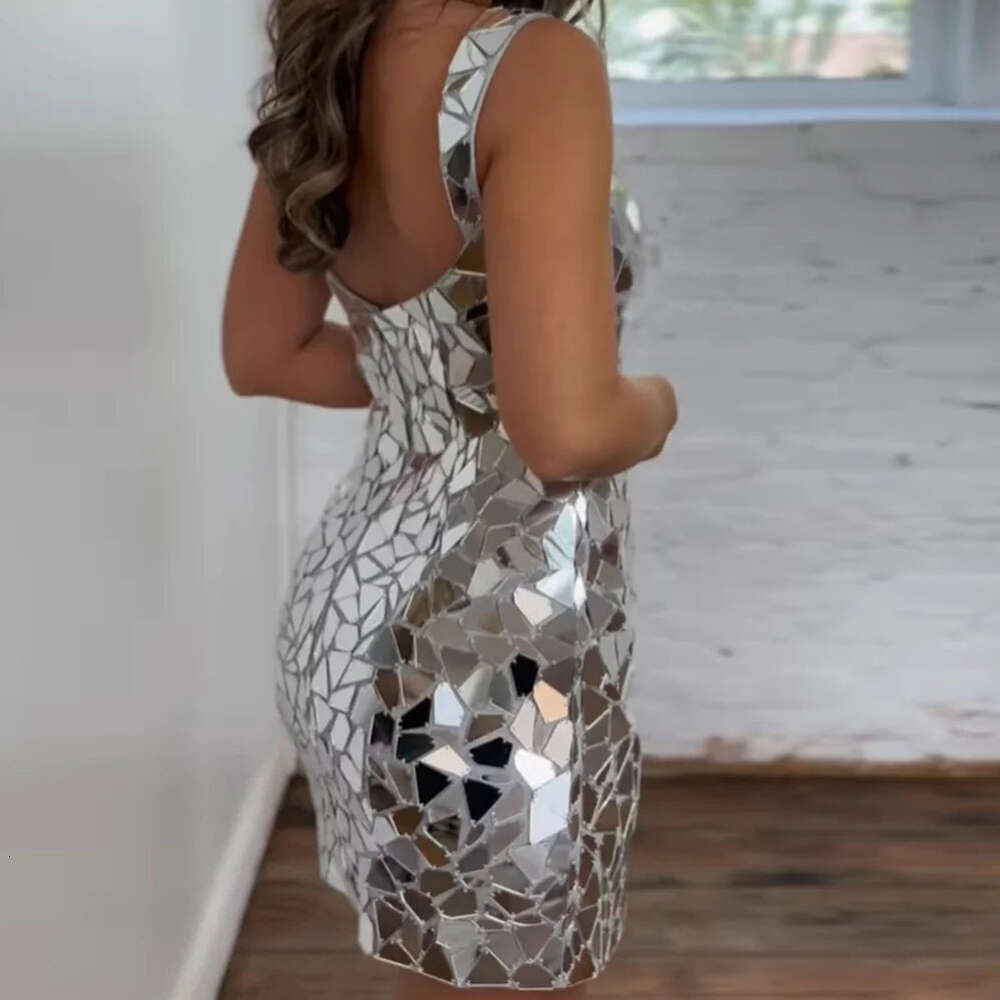 Sier Rhinestone Short Prom Dresses Sparkly Beading Mini tail Party Gowns Evening Homecoming Dress Vestidos