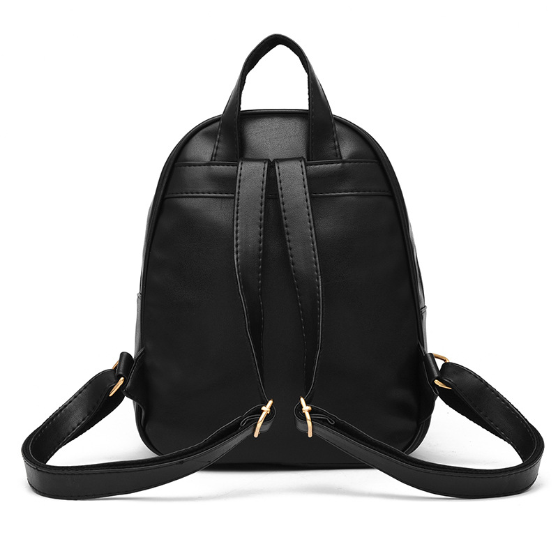 Women's Backpack 2023 Autumn and Winter New Bag European and American Style Fashion Rhomboid Bag Backpack One-Piece Generation