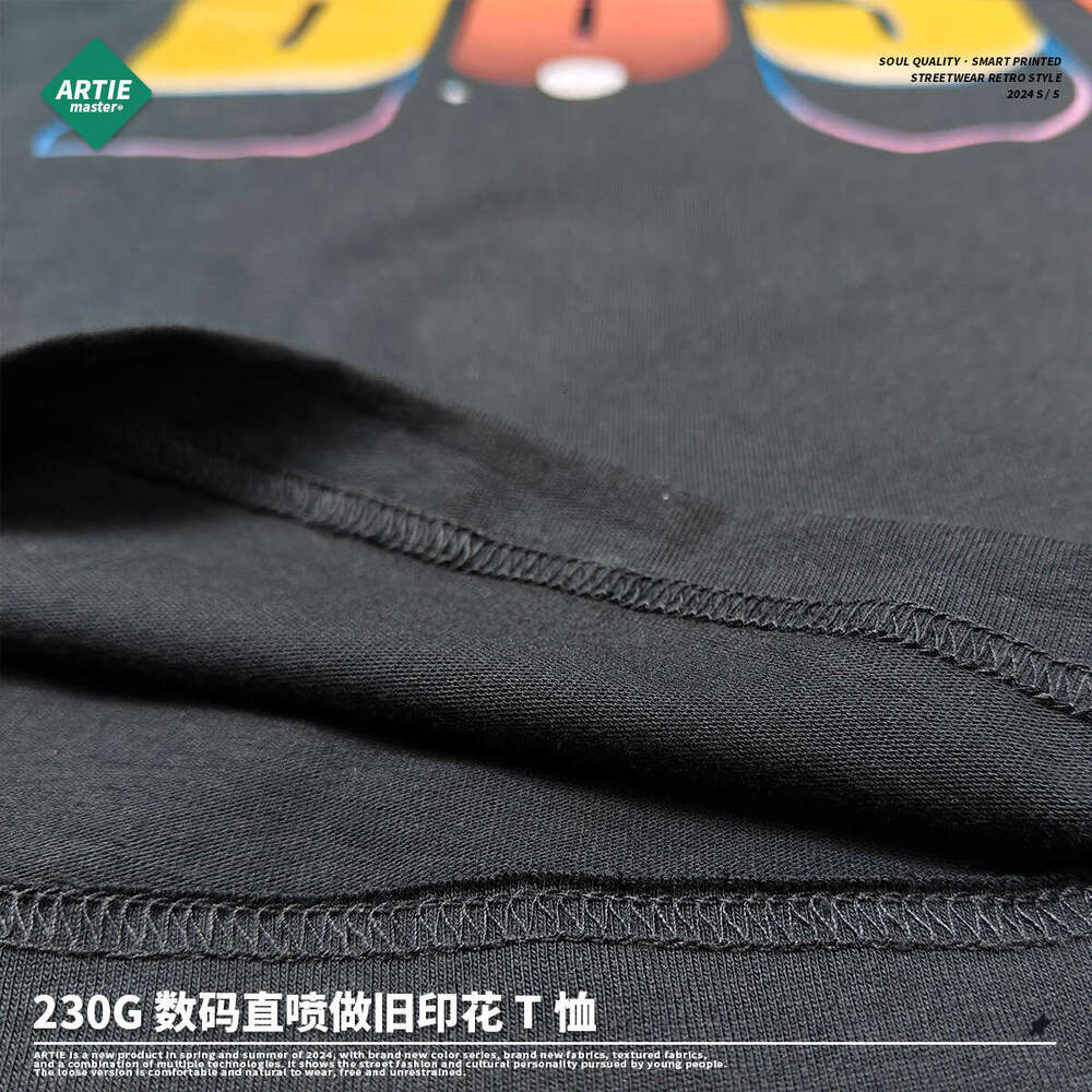 Croptop T Shirt Best Saller New Merchandise Retro Spring Short-sleeved Casual Slim Streetwear Streetwear Clothes Bottoming Skinny Base Couples Graphic