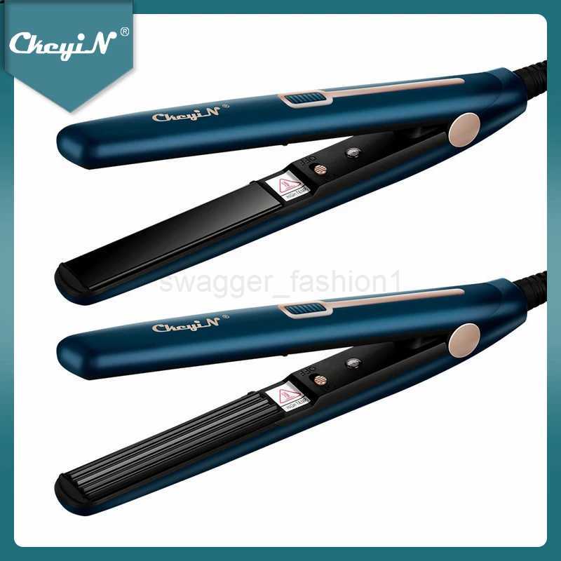 CkeyiN Automatic Hair Curler Corrugated Flat Iron Curling Irons Professional Straightener Curly Iron Tongs Hair Waver CrimpersB240719