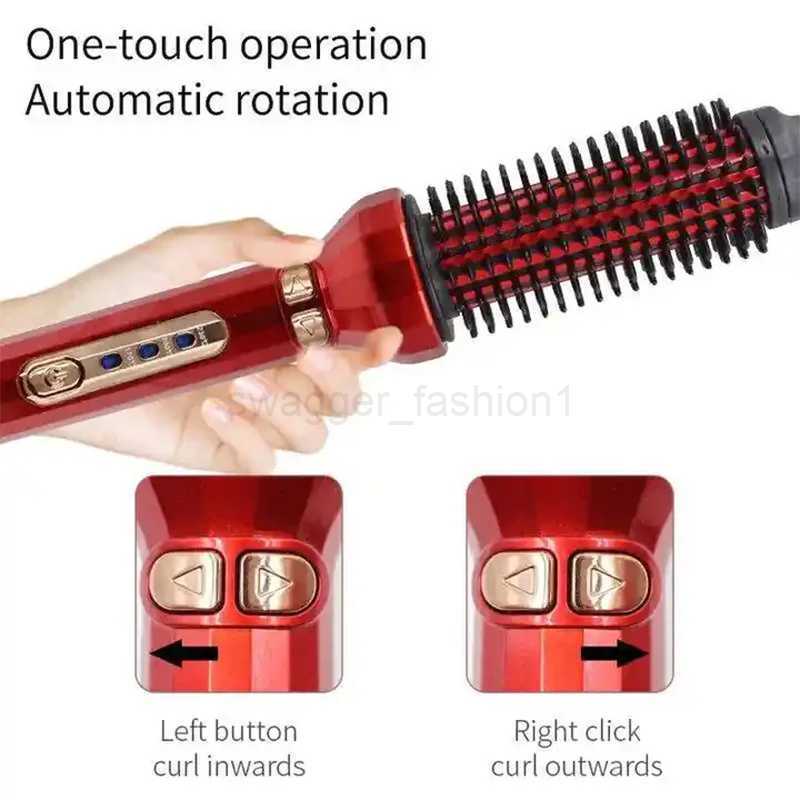 Automatic Hair Dryer Roller Hair Curling Iron Electric Hair Curler Auto Rotating Hot Air Brush for Blow Dry Waves Curls BrushB240719
