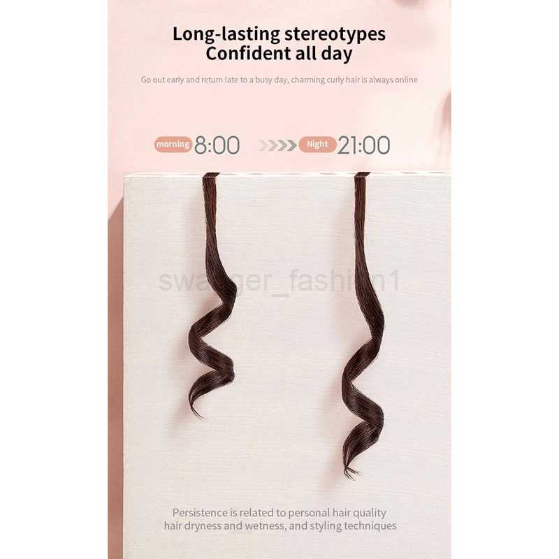 Curling Iron Ceramic Triple Barrel Curling Wand Hair Styling Tools Multifunction Hair Curlers ElectricEU PlugB240719