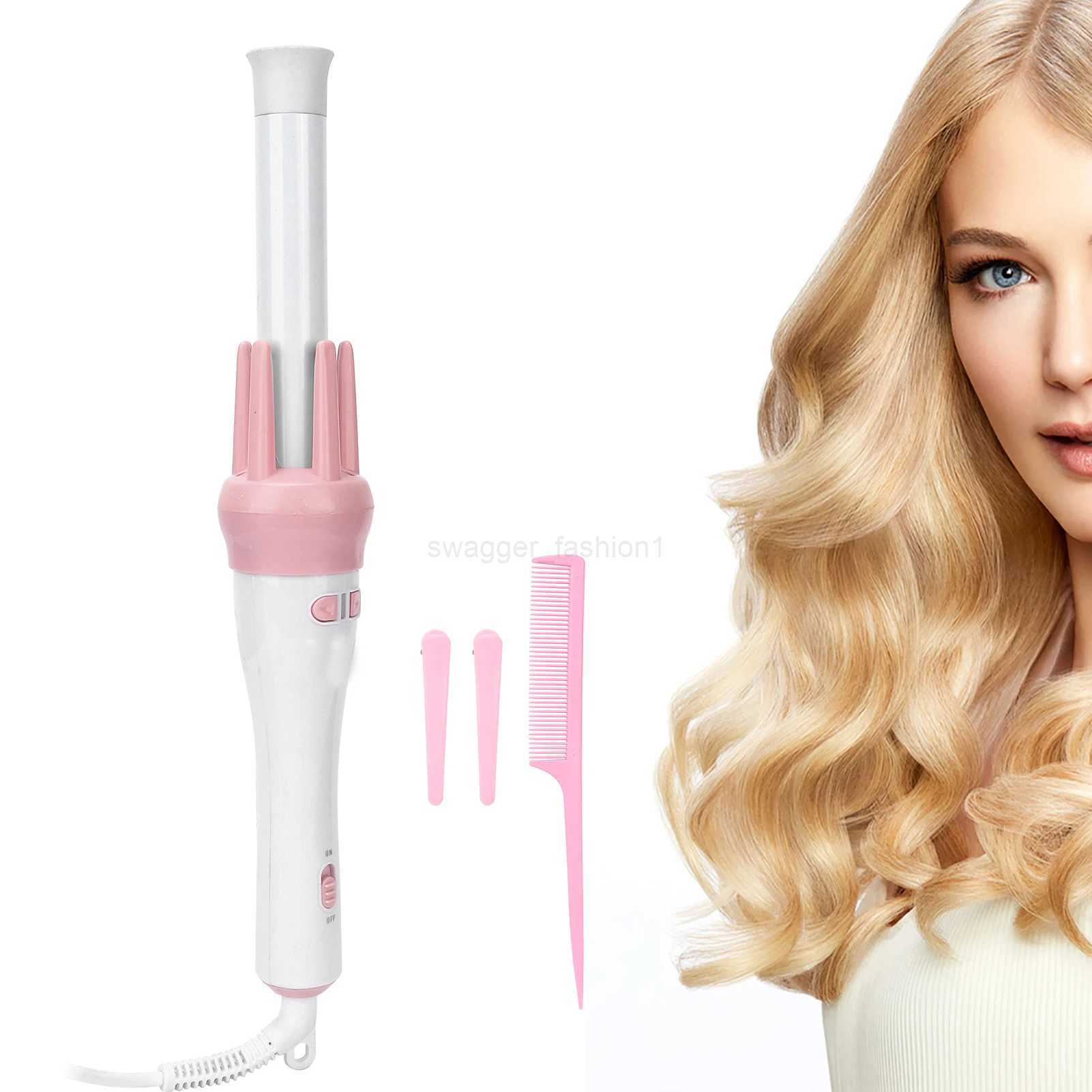 Curling Iron Hair Curler Professional Ceramic Curling Iron Automatic 360 Rotating Hair Curler Electric Curling Wand 110240VBz240719