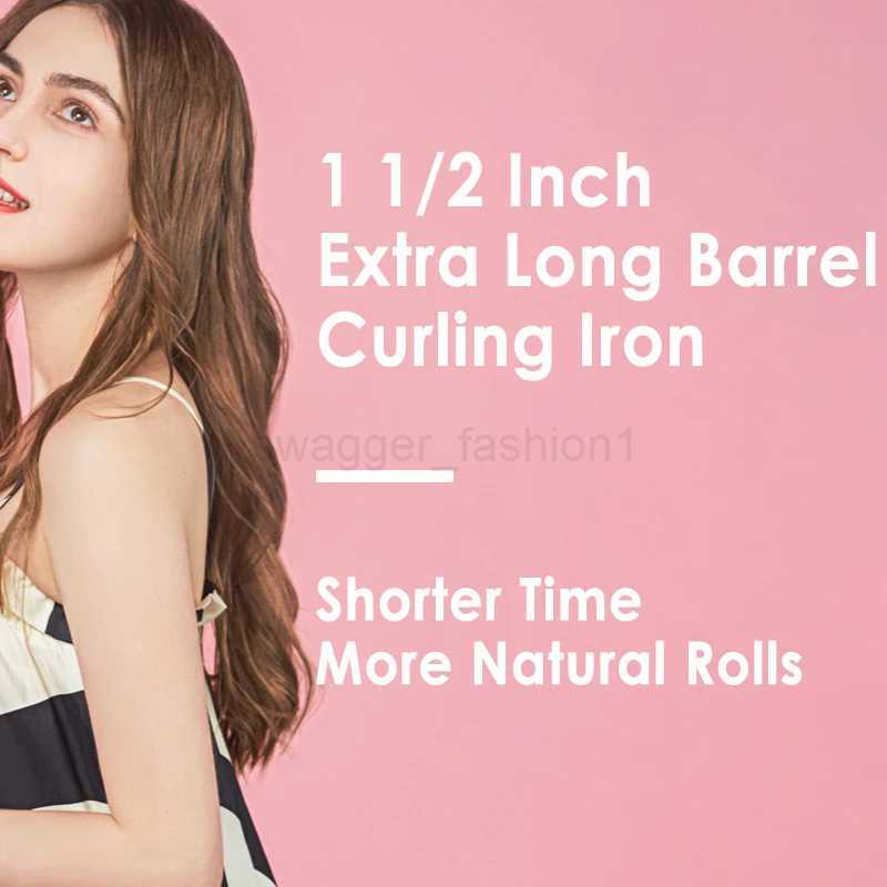 NOVUS 40MM Curling iron Hair waver iron 4000W Negative Ion Ceramic Fast Heating Hair curler Wave iron Big Wand Wave Hair stylerB240719