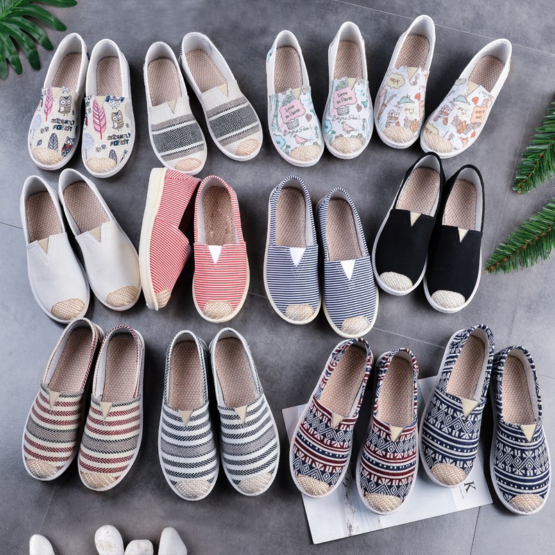 2023 Women's Summer Mesh Breathable Flat Shoes Ladies Comfort Light Sneaker Soc Women Slip on Loafers atillas Muje ac5e