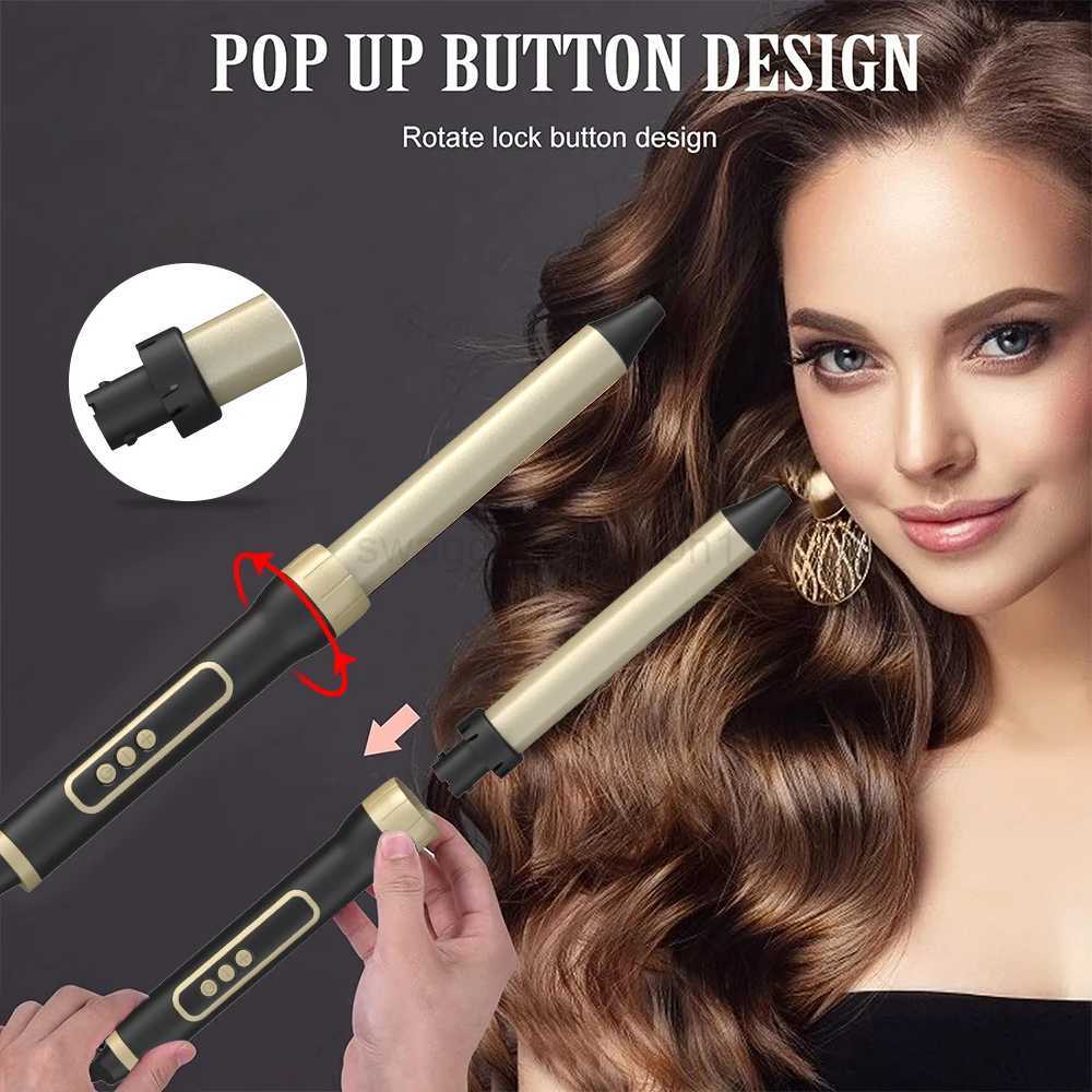 LISAPRO Hair Iron Straightening and Hair Curling Iron Volumizer Styler Hair Care Woman for Home Use Beauty Devices Hair DryerB240719