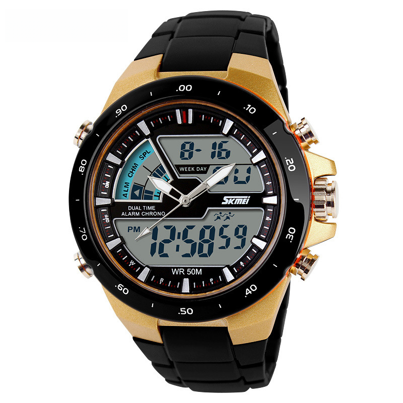Foreign Trade Cross-border Time American Student Electronic Watch 1016 Personality Trend Men's Watch Sports Waterproof Watch