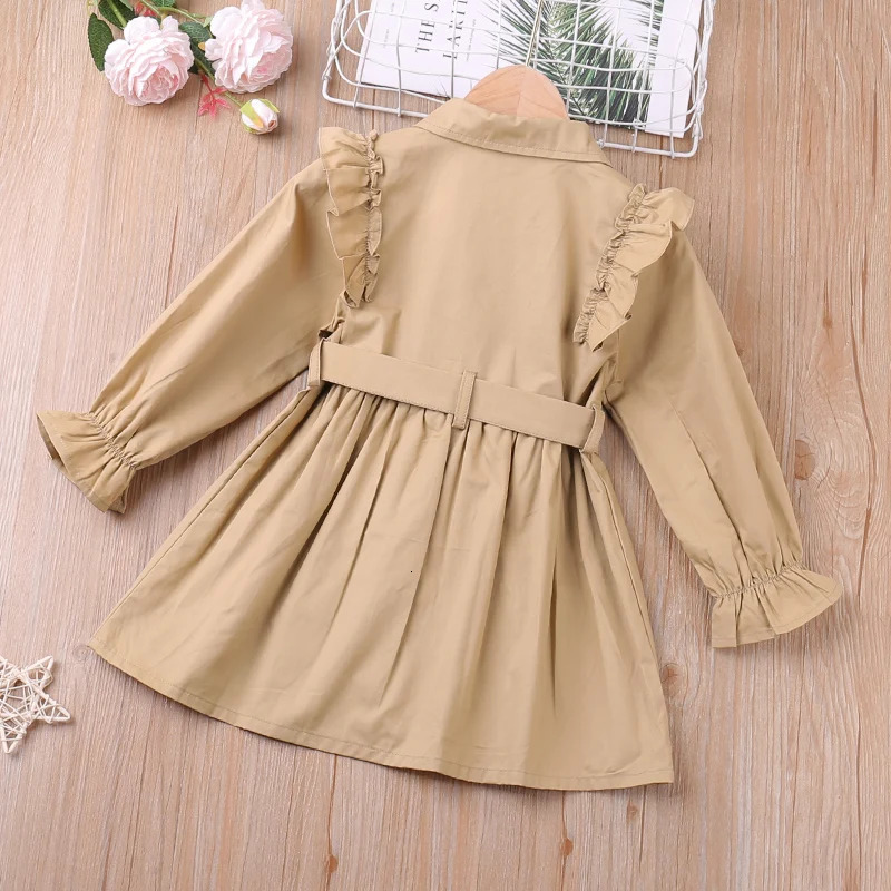 Spring Windbreaker Jacket Children Outerwear Kid Clothes Girl Coat Children Clothes For 2-6 Years 240711