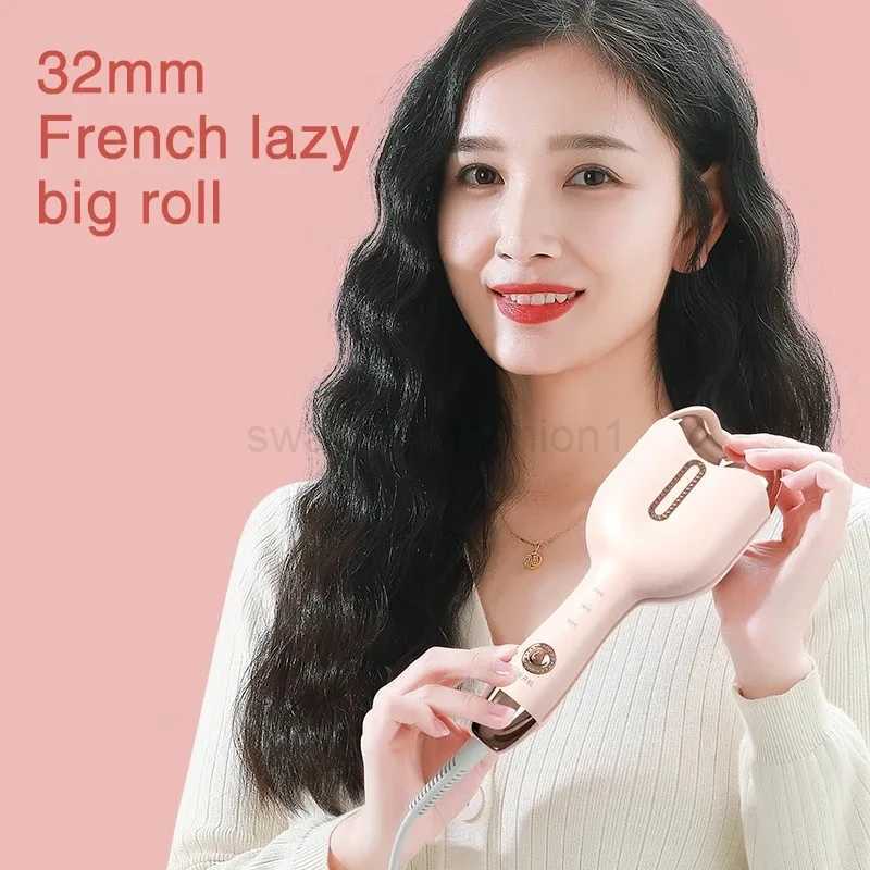 32MM Hair Curling Iron Ceramic Professional Triple Barrel Hair Curler Egg Roll Hair Styling Tools Hair Styler Wand Curler IronsB240719