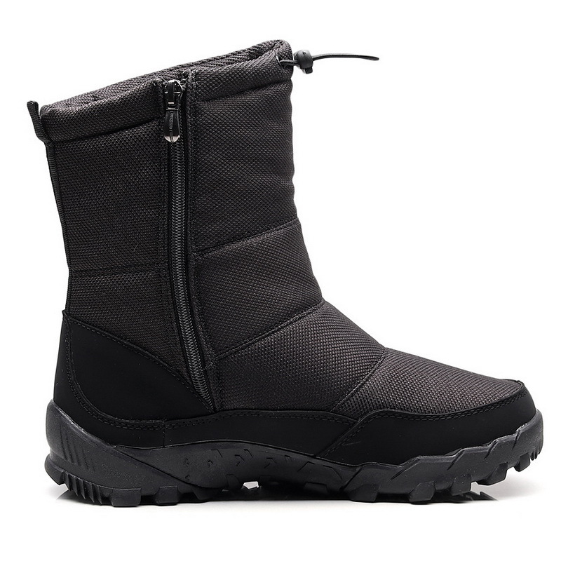 Snow Wool for Men Waterproonkle with Fur Winter Shoes Non-slip Women Boot Outdoor Thick Plush Warm Men's Boots 4def 's s