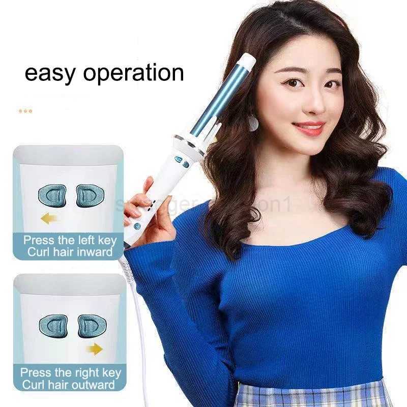 Automatic Hair Curler Stick Professional Rotating Curling Iron 28mm electric Ceramic Curling Negative Ion Hair Care for WomenB240719