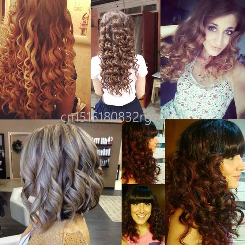 For barber shop curlers conical curling iron single tube ceramic glaze pear flower cone electric hair curly hair 110-240 - vB240719