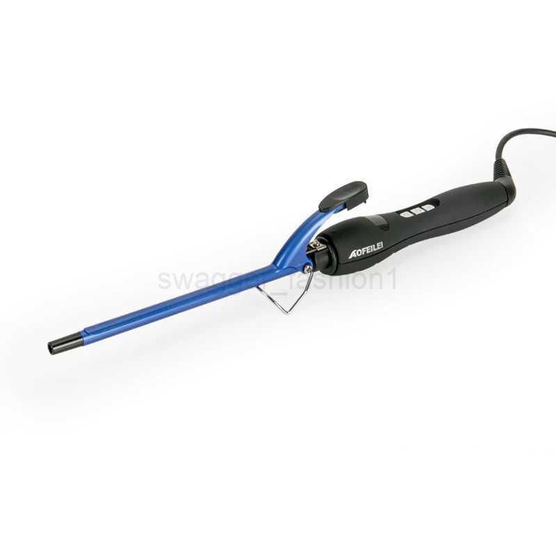 Aofeilei New Arrival professional 9mm curling iron Hair waver Pear Flower Cone electric curling wand roller styling toolsB240719