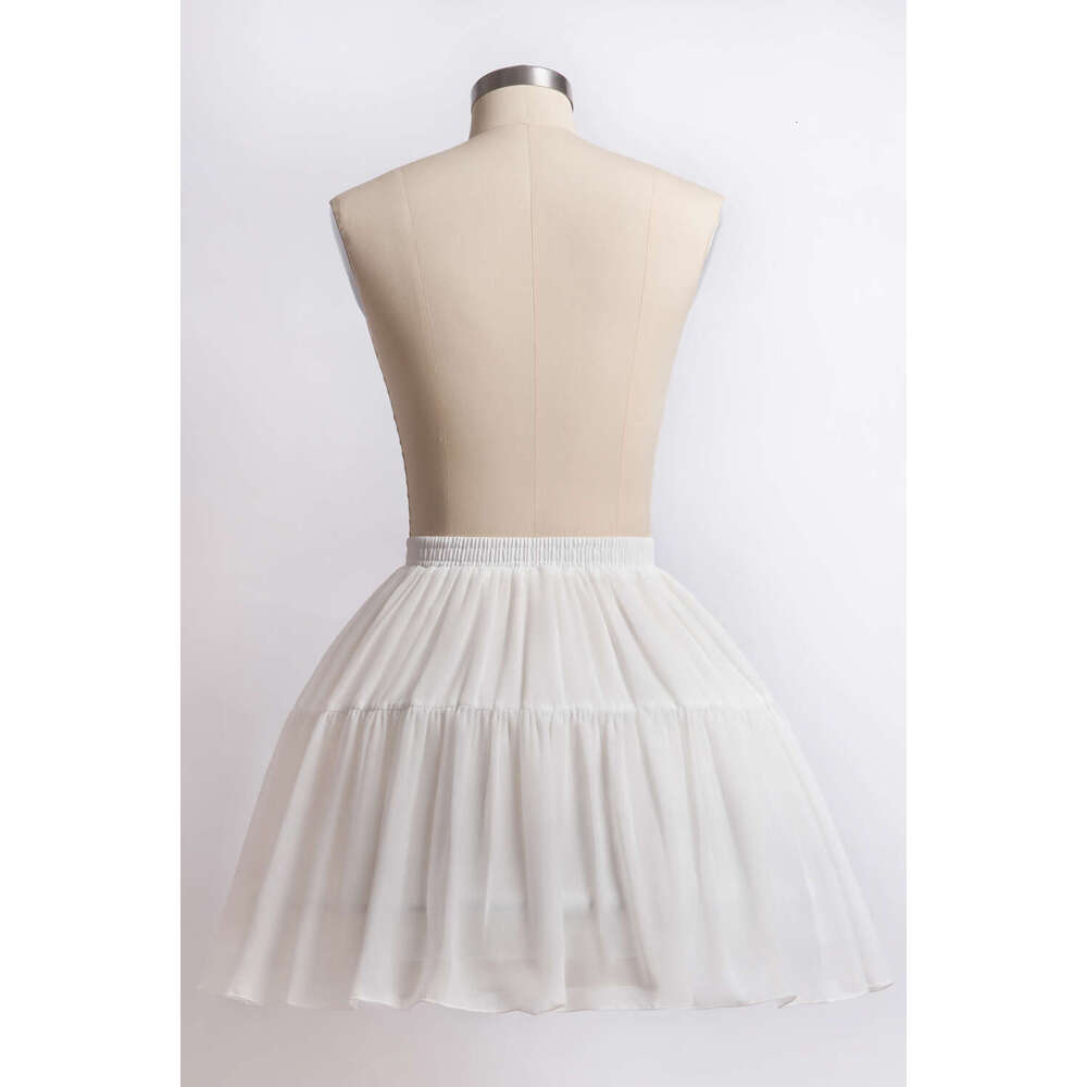 MisShow White Short Tulle Petticoat Tutu Soft Mini Skirt For Women Wedding Party Ballet Dance Underskirt Prom Dress Ball Gown