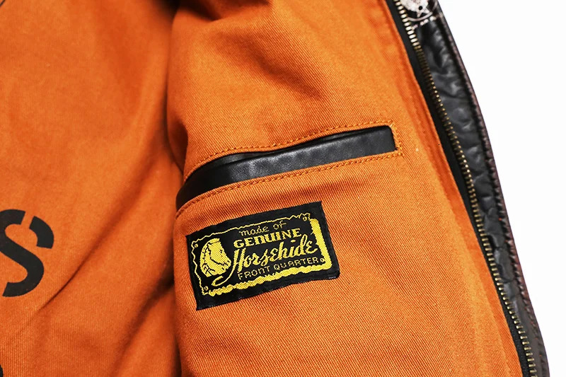 Classic A-2 Type Horsehide Us Air Force Genuine Leather Jacket Mens Vintage Cloth Flight Jacket Retro Motorcycle Coat A2 Style 240715