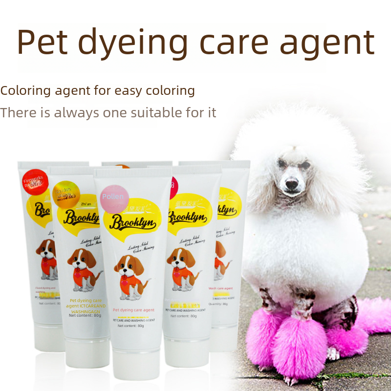 Pet Safe Hair Dye for Dogs & Cats - Non-Toxic Coloring Formula