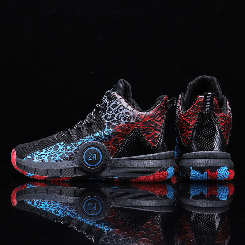 Men Professional Basketball Shoes Kids Men's Cushioning Light Basketball Sneakers Women Mesh Breathable Outdoor Sports Shoes
