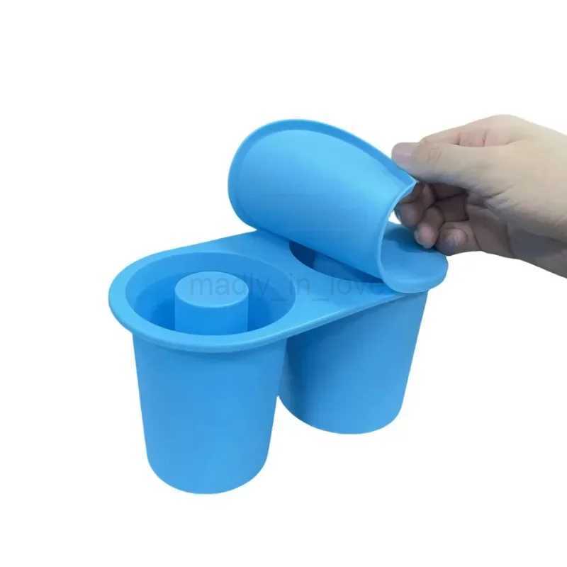 Silicone Ice Grid Adapted for Water Cup Large Capacity Ice Grid Ice Making Mold Creative with Box Easy ReleaseM240719