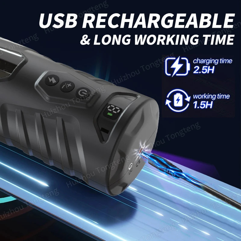 Male Masturbator Automatic With 7 Powerful Vibrating Thrusting Blowjob Masturbation Cup Pocket Pussy for Adult Men Sex Toys 240711
