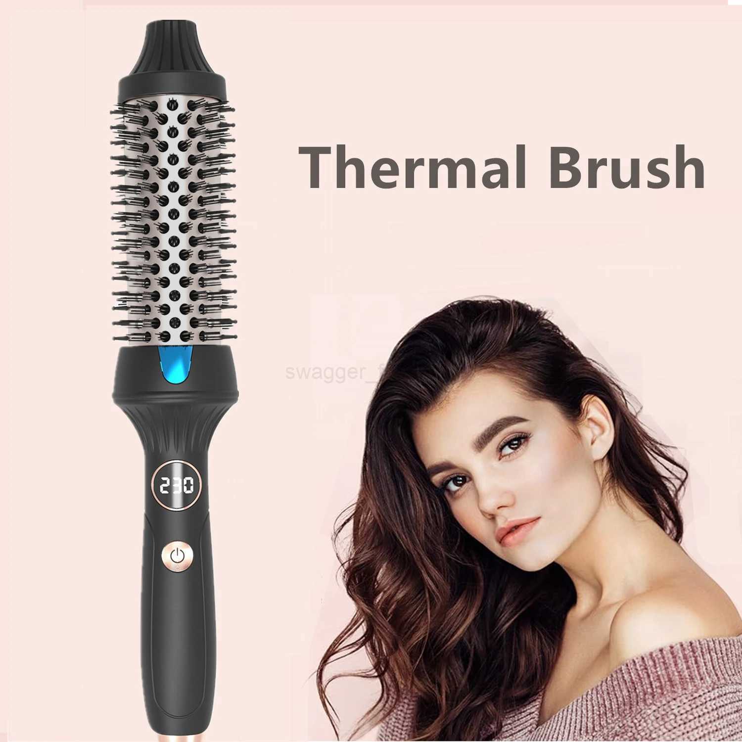 Hot Air Brush 3 In 1 Multifunctional Hair Styling Tools Womens Beauty Device Curly Hair Comb Hair Straightening BrushB240719
