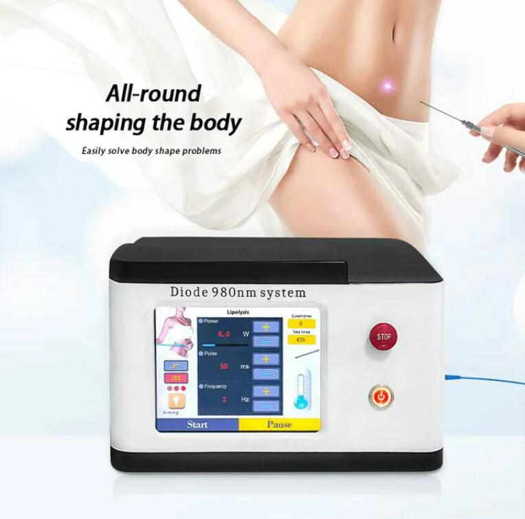 2024 980nm Endolifting Laser Machine Weight Loss Diode Laser 980 Liposuction Lipolysis laser For Body Slimming Skin Lifting beauty machime