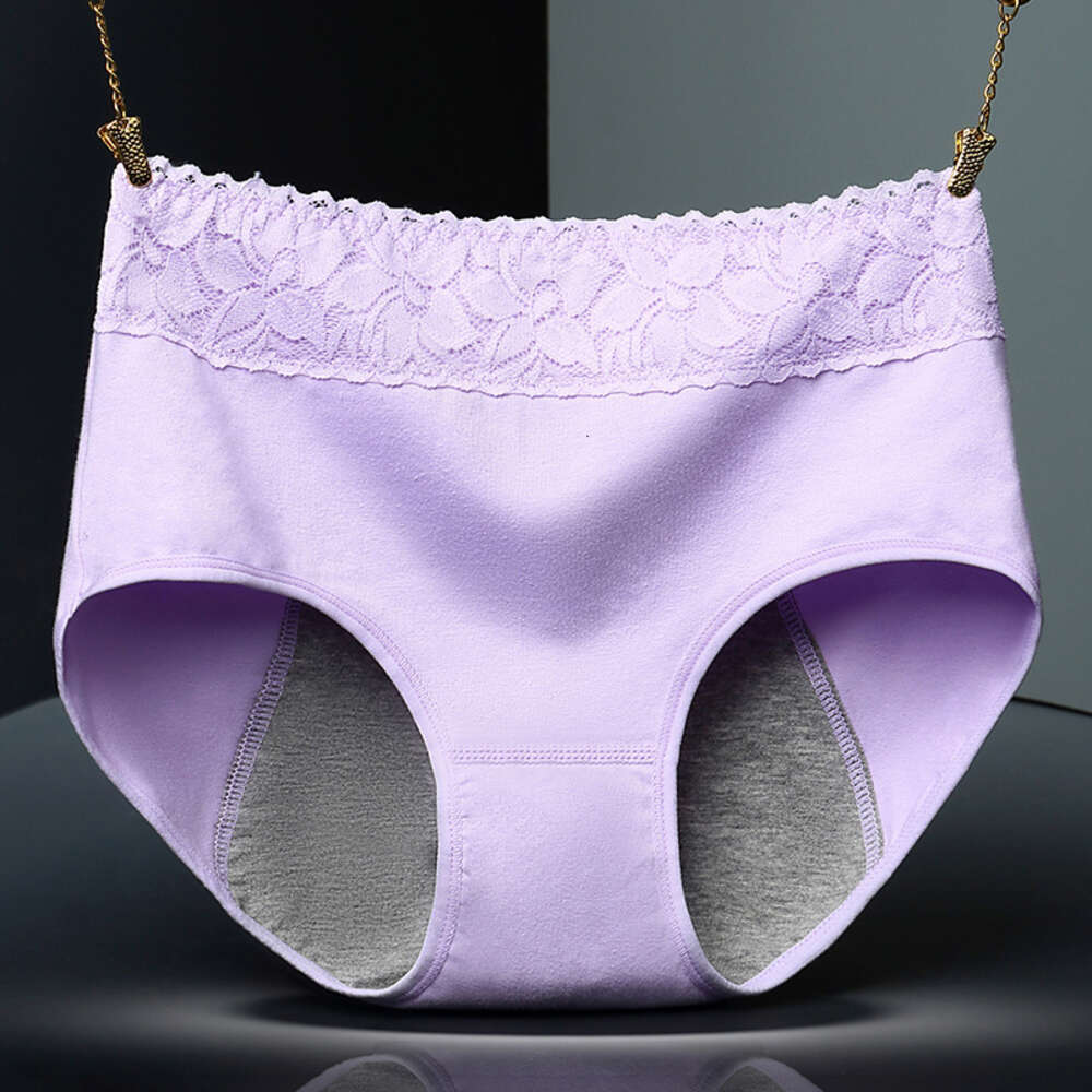 Physiological Menstrual Underwear, Crotch, Comfortable and Leak Proof, Night Sanitary Pants, Pure Cotton Physiological Underwear Panties Calecon Linge