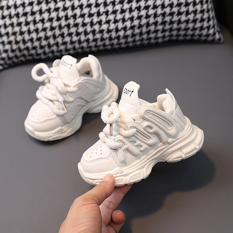 2023 Autumn New Trendy Boys' Sports Girls' Anti slip Soft Sole Casual Shoes, Middle and Big Children's Shoes F719-9
