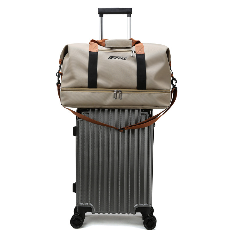 Fashion Men Women Large Capacity Travel Bag Large Capacity Men Sports Bag Waterproof Women Messenger Bag Wet and Dry