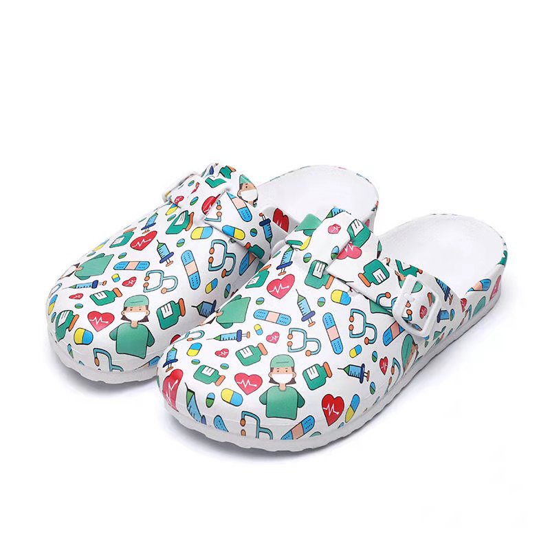 Shoes Medical EVA Laboratory Doctor Clogs Non-slip Nurse Surgical Slides Casual Beach Womens Indoor Work Slippers 224