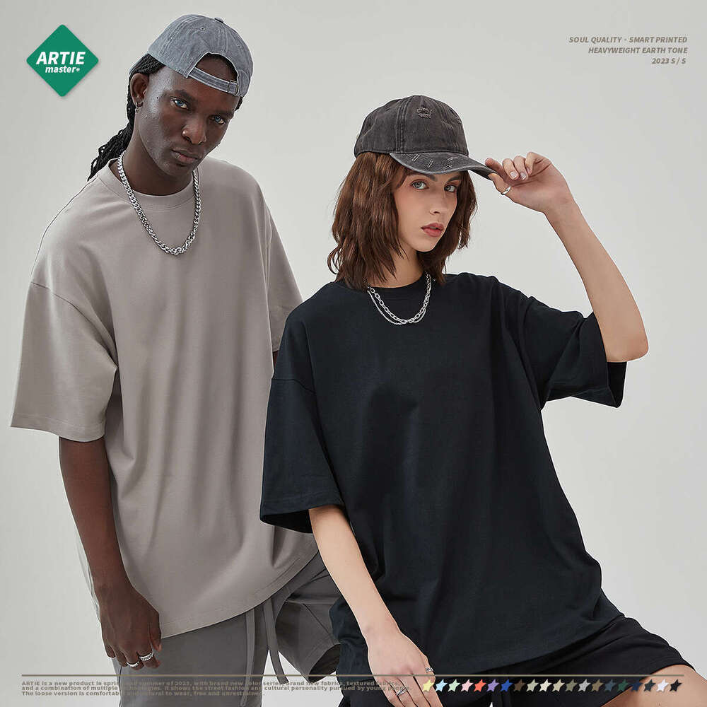 Setset Men New Merchandise Best Saller Fashion Summer Retro Harajuku Print Vintage Quick Drying Pure Cotton Plaid Slim-fit Solid Turtleneck Graphic T 